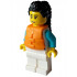Arctic Explorer - Female, White Jacket over Medium Azure Shirt, White Legs, Black Hair, Orange Life Jacket – ГРАДСКИ
