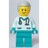Veterinarian - Male, Light Aqua Scrubs, Dark Turquoise Legs, Light Bluish Gray Hair – ГРАДСКИ