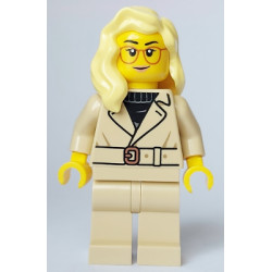 Tourist - Female, Tan Jacket and Legs, Bright Light Yellow Hair, Glasses – ГРАДСКИ