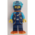 Arctic Explorer Diver - Male, Dark Blue Diving Suit and Helmet, Orange Air Tanks and Flippers, Trans-Light Blue Diver Mask, Beard and Glasses – ГРАДСКИ