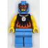 Taco Monster Truck Driver - Male, Black Sleeveless Shirt with Flames, Medium Blue Legs, Wrestling Mask – ГРАДСКИ