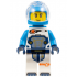 Astronaut - Male, White Spacesuit with Dark Azure Arms, Dark Azure Helmet, Trans-Clear Visor, Dark Azure Jet Pack, Smirk – ГРАДСКИ