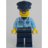Police - City Officer Male, Bright Light Blue Shirt, Dark Blue Legs, Light Bluish Gray Moustache and Black Glasses – ГРАДСКИ