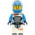 Astronaut - Female, White Spacesuit with Dark Azure Arms, Dark Azure Helmet, Trans-Clear Visor, Dark Azure Jet Pack, Hearing Aid – ГРАДСКИ