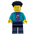 Race Photographer - Male, Dark Turquoise Jacket, Dark Blue Legs, Black Coiled Hair – ГРАДСКИ