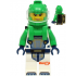 Astronaut - Female, White Spacesuit with Bright Green Arms, Bright Green Helmet, Trans-Clear Visor, Bright Green Harness with Solar Panel and Black Clip – ГРАДСКИ