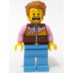 Camper - Male, Reddish Brown Jacket, Medium Blue Legs, Medium Nougat Tousled Hair – ГРАДСКИ