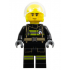 Fire - Male, Helicopter Pilot, Black Jacket and Legs with Reflective Stripes, Neon Yellow Flight Helmet – ГРАДСКИ