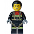 Fire - Male, Black Jacket and Legs with Reflective Stripes, Harness and Red Collar, Black Hair Ponytail – ГРАДСКИ