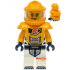 Astronaut - Female, White Spacesuit with Bright Light Orange Arms, Bright Light Orange Helmet, Trans-Clear Visor, Bright Light Orange Armor with Ingot – ГРАДСКИ