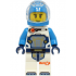 Astronaut - Male, White Spacesuit with Dark Azure Arms, Dark Azure Helmet, Trans-Clear Visor – ГРАДСКИ
