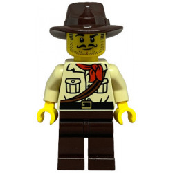 City Jungle Explorer - Tan Shirt, Dark Brown Legs and Fedora – ГРАДСКИ