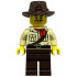 City Jungle Explorer - Tan Shirt, Dark Brown Legs and Fedora – ГРАДСКИ