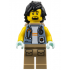 City Jungle Explorer - Sand Blue Jacket, Stethoscope, Dark Tan Legs, Black Hair, Backpack – ГРАДСКИ