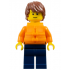 Man - Reddish Brown Hair, Orange Jacket and Life Jacket, Dark Blue Legs – ГРАДСКИ