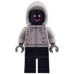 Robot World DJ - Light Bluish Gray Hoodie, Black Legs – ГРАДСКИ