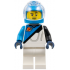 Space Explorer - Male, Dark Azure and White Spacesuit, Helmet, Trans-Clear Visor, Stubble – ГРАДСКИ