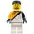 Space Explorer - Male, Bright Light Orange and White Spacesuit, Black Short Hair and Goatee, Hearing Aid – ГРАДСКИ