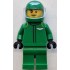 Formula 1 Driver, Aston Martin - Male, Green Racing Suit and Helmet, Trans-Clear Visor, Stubble – ГРАДСКИ