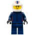 Formula 1 Driver, Red Bull - Female, Dark Blue Racing Suit, White Helmet, Trans-Clear Visor – ГРАДСКИ