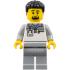 Formula 1 Transport Truck Driver - Male, Light Bluish Gray and White Polo Shirt, Light Bluish Gray Legs, Black Hair, Goatee – ГРАДСКИ