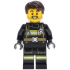 Fire - Male, Black Jacket and Legs with Reflective Stripes, Dark Brown Hair, Stubble – ГРАДСКИ