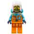 Arctic Explorer - Male, Orange and Medium Azure Jacket, Dark Blue Ushanka Hat, Black Beard, Glasses, Back Pack – ГРАДСКИ