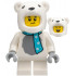 Child - Boy, Polar Bear Costume, Medium Azure Scarf – ГРАДСКИ
