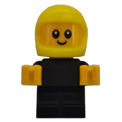 Driver Junior - Black Body, Neon Yellow Helmet (Firefighter) – ГРАДСКИ