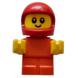 Driver Junior - Reddish Orange Body, Red Helmet (Construction Worker) – ГРАДСКИ