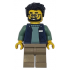 Delivery Worker - Male, Dark Blue Bodywarmer over Sand Green Sweater, Dark Tan Legs, Black Hair – ГРАДСКИ