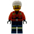 Coast Guard City - Male, Reddish Orange Jacket with Pockets and Reflective Stripes, Dark Blue Legs with Pockets and Reflective Stripes, White Sports Helmet – ГРАДСКИ