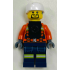 Coast Guard City - Male, Reddish Orange Jacket with Pockets and Reflective Stripes, Dark Blue Legs with Pockets and Reflective Stripes, White Sports Helmet, Black Neck Bracket – ГРАДСКИ