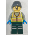 Snowplow Driver - Male, Neon Yellow Safety Vest with Reflective Stripes, Dark Green Legs with Reflective Stripes, Gray Beanie – ГРАДСКИ