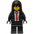Police - City Bandit Crook Female, Black Tuxedo with Red Tie, Black Legs, Black Long Hair – ГРАДСКИ