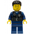 Police - City Officer Male, Black Safety Vest with Silver Star Badge Logo, Dark Blue Legs, Black Coi – ГРАДСКИ