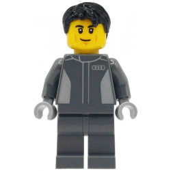Audi Revolut F1 Team Driver - Male, Black Hair – ГРАДСКИ