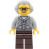 Passenger - Male, Light Bluish Gray Knit Cable Cardigan Sweater, Dark Brown Legs, Light Bluish Gray Hair Swept Back – ГРАДСКИ