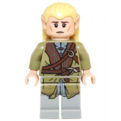 Legolas - Olive Green Robe, Short Cheek Lines – ДАЙМЕНШЪНС