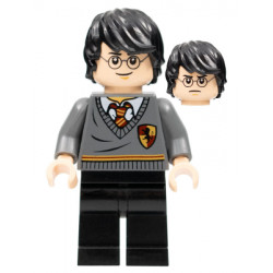 Harry Potter, Gryffindor Stripe and Shield Torso, Black Legs, Tousled Hair – ДАЙМЕНШЪНС