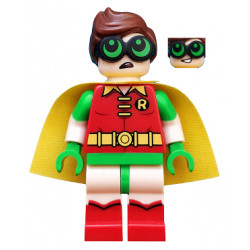 Robin - Green Glasses, Smile / Worried Pattern – ДАЙМЕНШЪНС