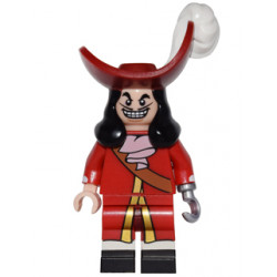 Captain Hook, Disney, Series 1 (Minifigure Only without Stand and Accessories) – КОЛЕКЦИОНЕРСКИ МИНИФИГУРКИ
