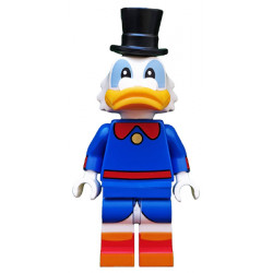Scrooge McDuck, Disney, Series 2 (Minifigure Only without Stand and Accessories) – КОЛЕКЦИОНЕРСКИ МИНИФИГУРКИ