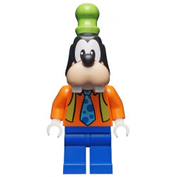 Goofy - Orange Shirt, Lime Vest, Tie with Blue Polka Dots – ДИСНИ