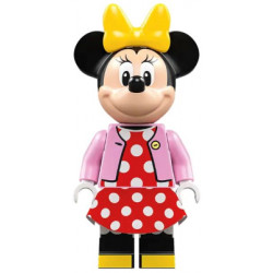 Minnie Mouse - Bright Pink Jacket, Red Polka Dot Dress, Yellow Bow – ДИСНИ
