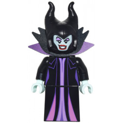 Maleficent - Minifigure, Black and Medium Lavender Collar – ДИСНИ