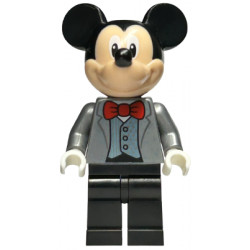 Mickey Mouse - Flat Silver Tuxedo Jacket, Red Bow Tie – ДИСНИ