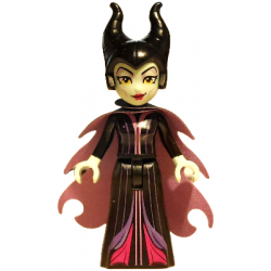 Maleficent - Mini Doll, Lavender Eye Shadow, Magenta Lips, Medium Lavender Cape – ДИСНИ