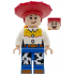 Jessie - Normal Legs, Minifigure Head and Bow, Printed Dark Orange Boot Tips – ДИСНИ