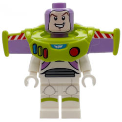 Buzz Lightyear - Minifigure Head, One Piece Wings with Jet Pack – ДИСНИ